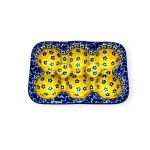 6-vaks Eierschaal 12,5 x 17 859X Overige Schalen